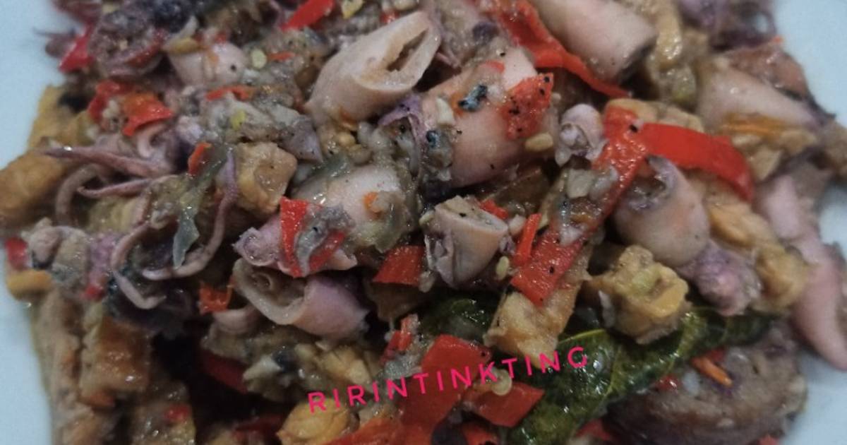 Resep Sambal Goreng Tempe Cumi Dengan Bahan Sederhana