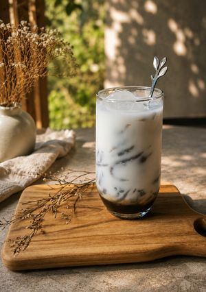Foto resep Cendol Ireng dari Abu Daun Pisang