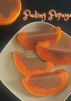 Foto resep Puding Pepaya