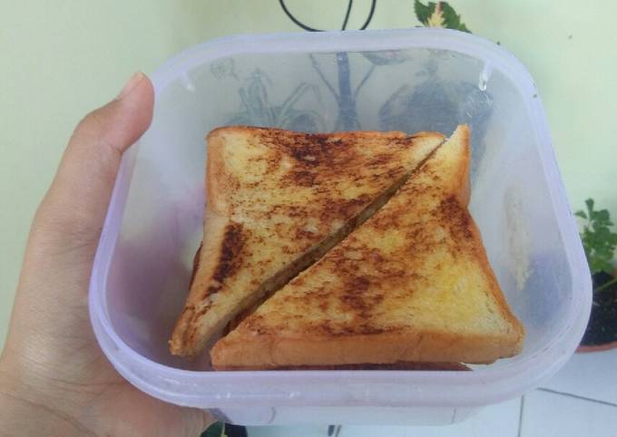 Roti bakar minim budget