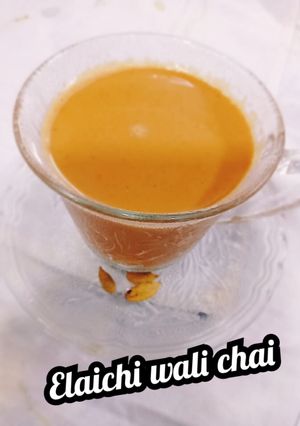 A picture of Elaichi wali chai.