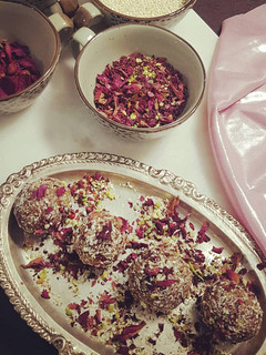 A picture of Rose bliss balls.