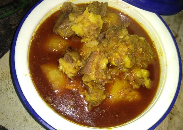 How to Make Recipe of Muton curry sunday special