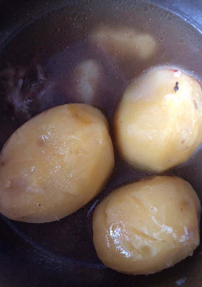 Картошка с бараниной