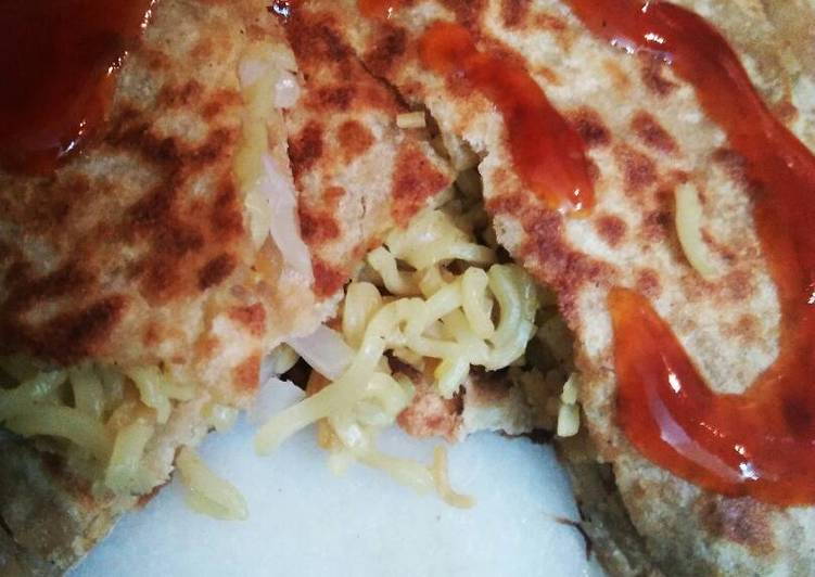 Easiest Way to Fall Appetizing Maggie paratha