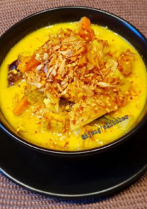 Foto resep Lontong Sayur Labu Siam Ala Ajeng