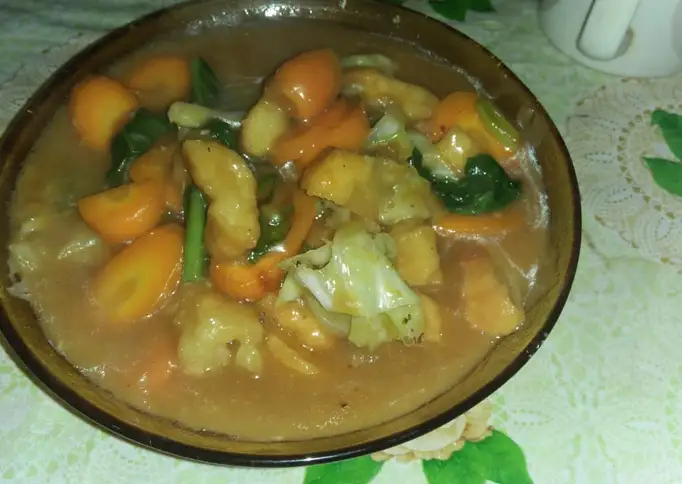 Resep Capcay Jawa kuah Anti Gagal