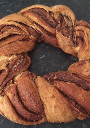 A picture of Chocolate almond babka.