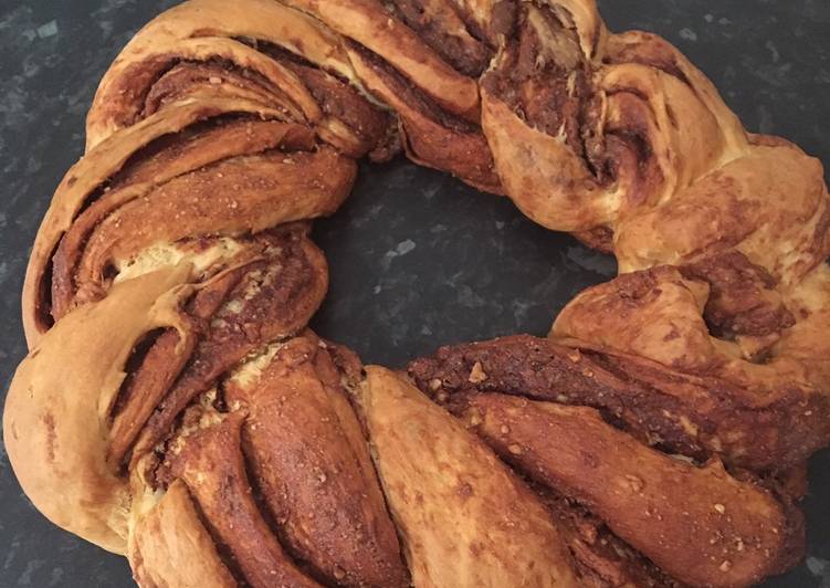 Recipe of Super Quick Homemade Chocolate almond babka