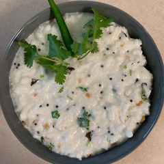 A picture of Creamy Curd Rice.