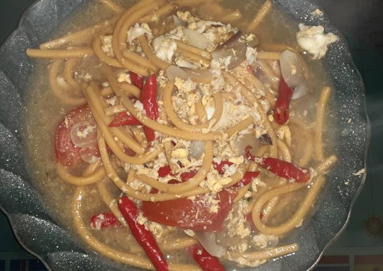 Resep Mie Lidi Becek yang Enak