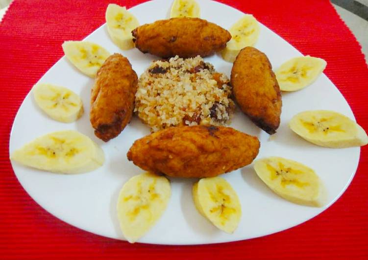 Steps to Make Favorite Stuffed Banana