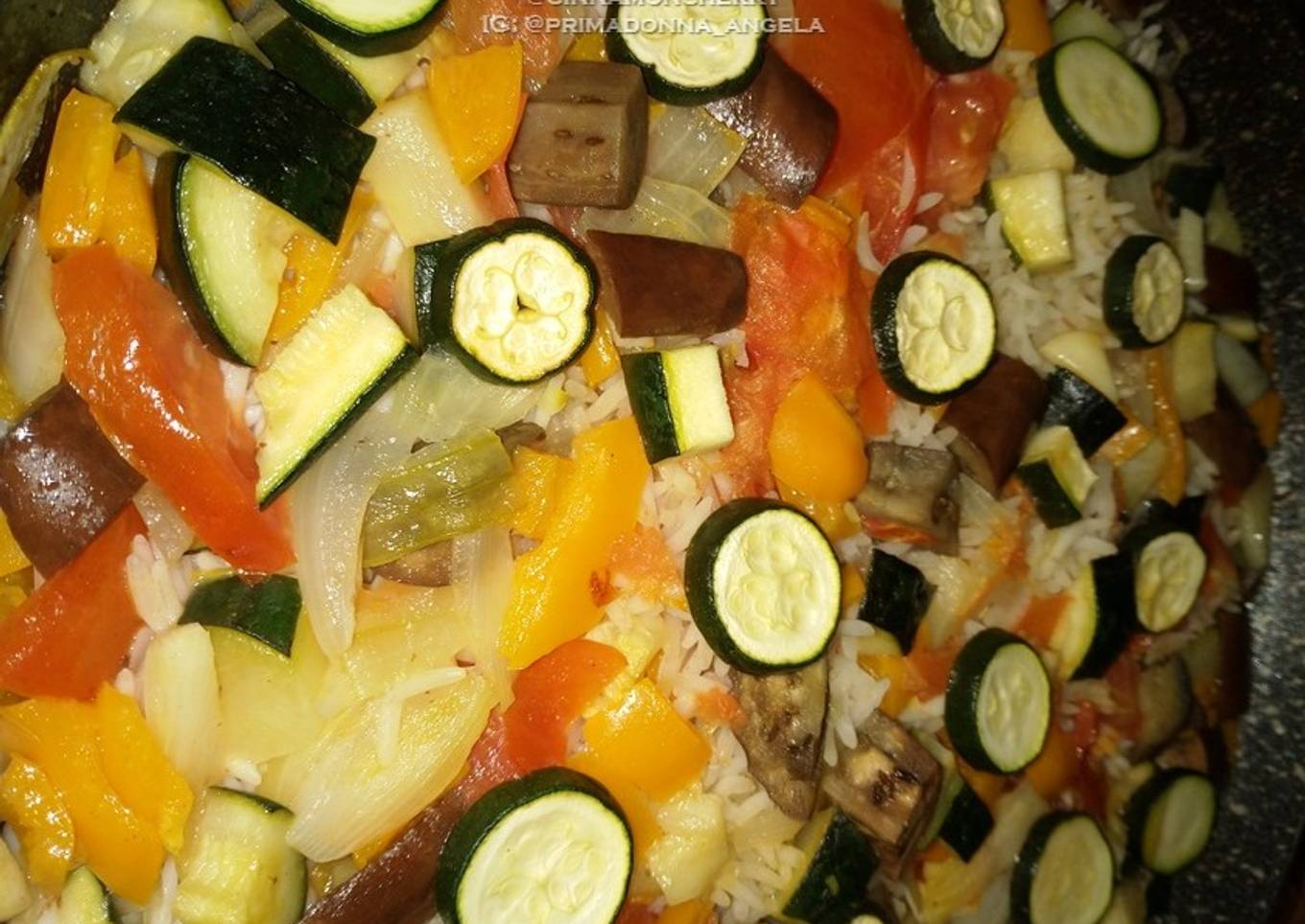 Vegetable Pilaf (Vegetarian Dish)