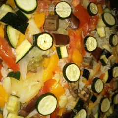 A picture of Vegetable Pilaf (Vegetarian Dish).