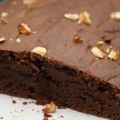 A picture of Eggless Chocolate Banana Pound Cake Recipe.