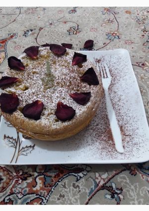 عکسی از دستور کیک یک تخم مرغی