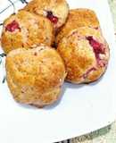 کوکی توت فرنگی با دستور من🍓