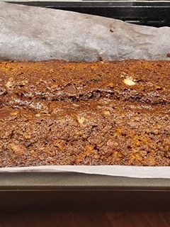 Una foto de Budín de harina integral y avena