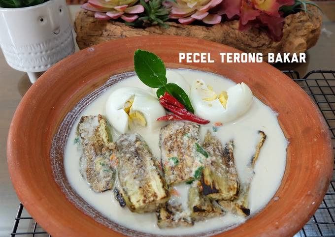 Pecel Terong Bakar