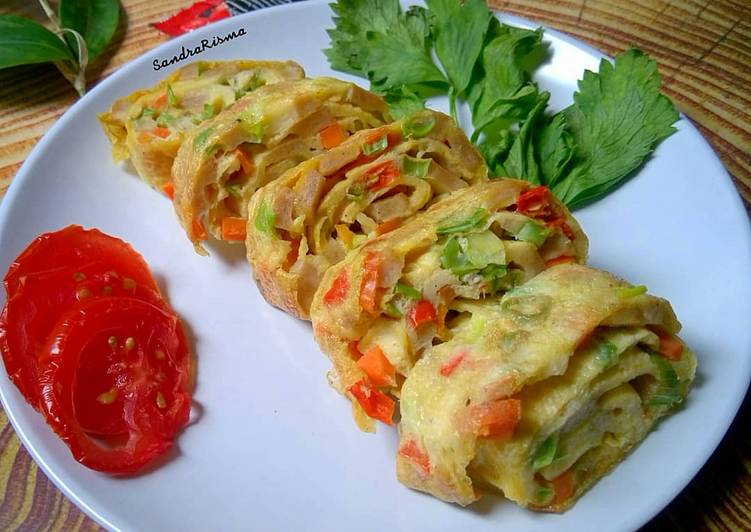 Telur Dadar Gulung Ala Korea