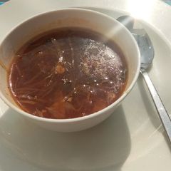 A picture of Manchaw soup.