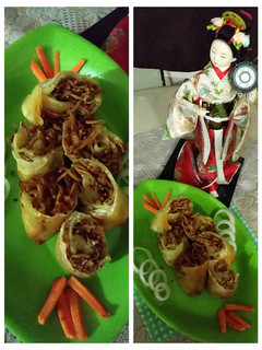 चाइनीज़ स्प्रिंग रोल (Chinese spring roll recipe in Hindi) रेसिपी मुख्य फोटो