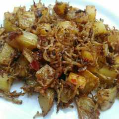 A picture of Kentang Teri Balado PANGGANG.