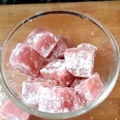 A picture of Turkish delight.