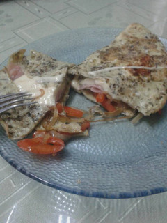 Una foto de Omelette relleno