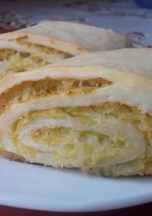 Káposztás hajtóka recept fotója