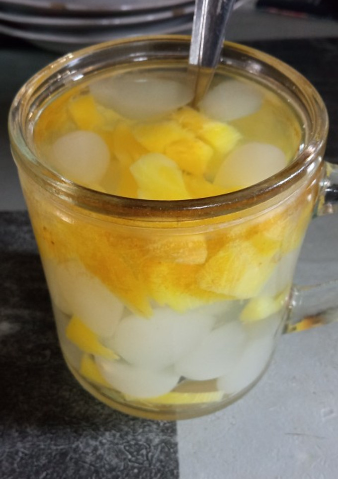 Foto resep Setup nanas kolang kaling seger