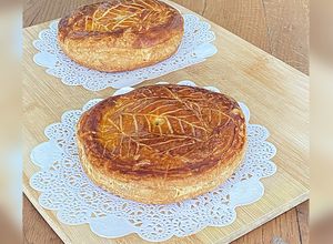 Une photo de Galette des rois à la frangipane légère 👑