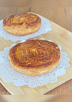 Une photo de Galette des rois à la frangipane légère 👑