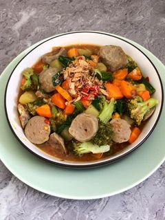 Foto resep Capcai Goreng Capjay Kuah