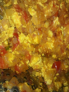 A picture of Paneer bhurji.