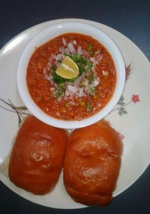 A picture of Pav bhaji.