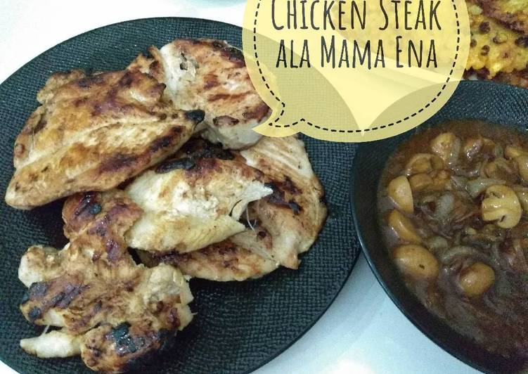 Cara Menghidangkan Chicken Steak ala Mama Ena Anti Ribet!