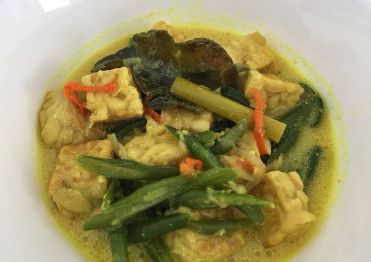 Buncis Tempe Santan Kuning (no MSG)