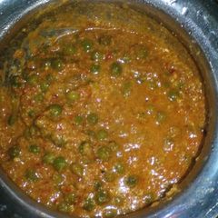 A picture of Khoya Mattar recipe.