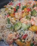 Keto pasta stirfry