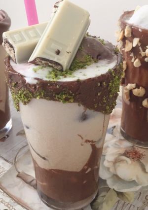 صورة لوصفة قهوة تركية باردة بالحليب