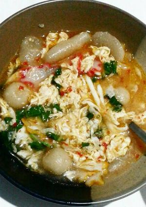 Foto resep Seblok (seblak cilok)