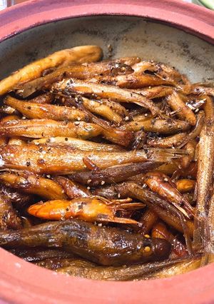 Hình của món Cá Bống Kho Tiêu.