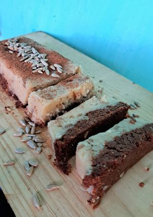 O poză a rețetei Halva cu gris- un deliciu de casa.