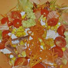 Una foto de Mezcla de ensalada a tope