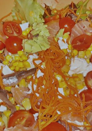 Una foto de Mezcla de ensalada a tope