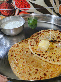 A picture of Paneer Paratha.