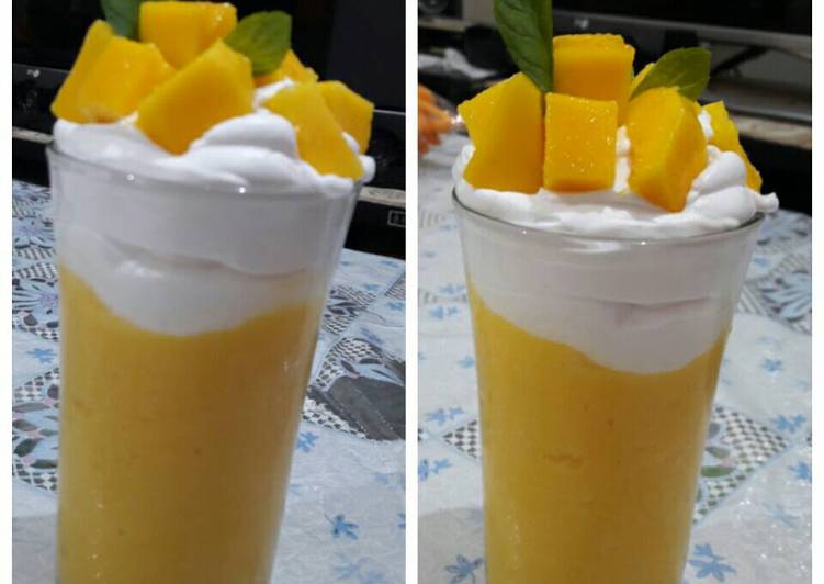 Bagaimana Membuat Mango Thai (Jus Mangga Kekinian), Lezat