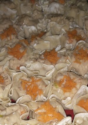 Foto resep Siomay ayam udang dengan kulit dimsum