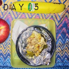 A picture of Steamed Unsalted Buttered Chicken Mayo Diet Menu Day 5.